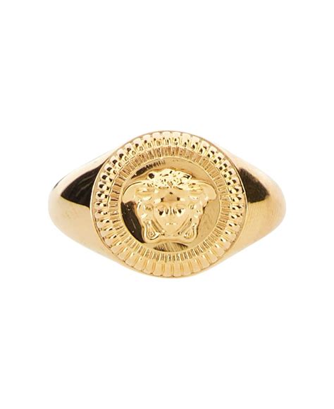 Versace Anello 'medusa' Biggie 